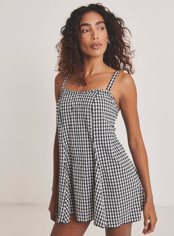 SIMPLY BE Gingham Swimdress 18